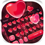 keyboard.theme.hear.shaped.red.balloon