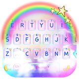 keyboard.theme.rainbow.galaxy.colorful