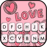 com.ikeyboard.theme.doodle.pink.love