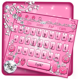 keyboard.theme.pink.diamond.princess