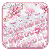 keyboard.theme.glitter.diamonds.flower