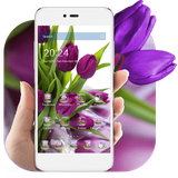 launcher.romantic.valentine.action.game.pink.purple.tulips