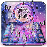 keyboard.theme.dreamcatcher.galaxy.colorful