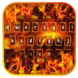 keyboard.theme.flaming.fire.gold