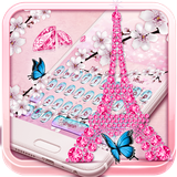 keyboard.theme.paris.diamond.butterfly