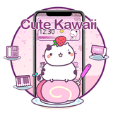 com.cartoon.pink.dessert.kitten