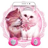 pink.love.cat.couple.theme