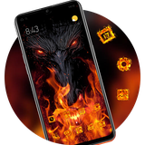 theme.skull.bones.dragon.demon.burning.tree.warcraft.dragon.launcher.wallpaper