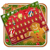 keyboard.theme.gingerbread.man.sugar.candy