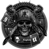 keyboard.theme.horror.gun.skull