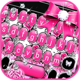 com.ikeyboard.theme.pink.rose.bow