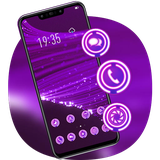 theme.colorful.bright.purple.luminescent.fiber.launcher.wallpaper