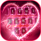 keyboard.theme.love.red.heart.glow