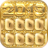 keyboard.theme.gold.glitter.shine