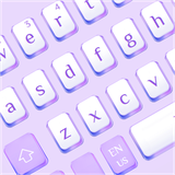 keyboard.theme.fashion.purple.simple