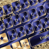keyboard.theme.blue.gold.luxury
