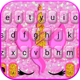 com.ikeyboard.theme.pink.glisten.unicorn.cat