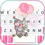 com.ikeyboard.theme.cute.balloon.elephant