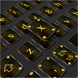 keyboard.theme.black.gold.texture