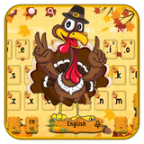 keyboard.theme.thanksgiving.turkey.festival