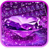 keyboard.theme.luxury.diamond.purple.shiny