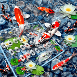 keyboard.theme.fish.koi.water.colorful