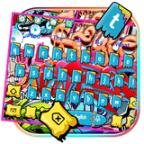 keyboard.theme.colorful.graffiti.cool