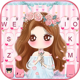 com.ikeyboard.theme.pink.floral.girl