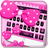 keyboard.theme.pink.bow.cute