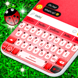 ladybug.ladybird.red.black.spring.keyboard.theme.free.best.emoji.hd.kbd