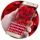 keyboard.theme.red.rose.petal.love
