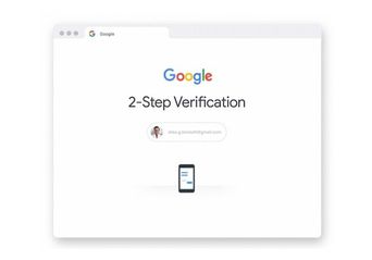 احراز هویت دو مرحله‌ای گوگل به‌صورت پیش‌فرض