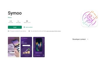 برنامه جعلی Symoo