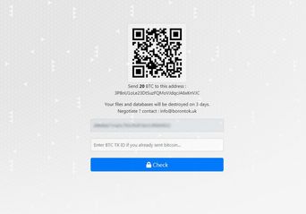 باج‌افزار B0r0nt0K