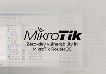 اصلاحیه امنیتی روترهای میکروتیک