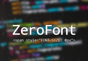 فیشینگ با تکنیک ZeroFont