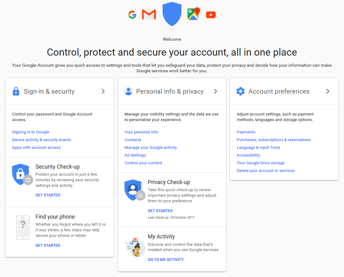 تنظیمات امنیتی و مدیریت دسترسی‌ها