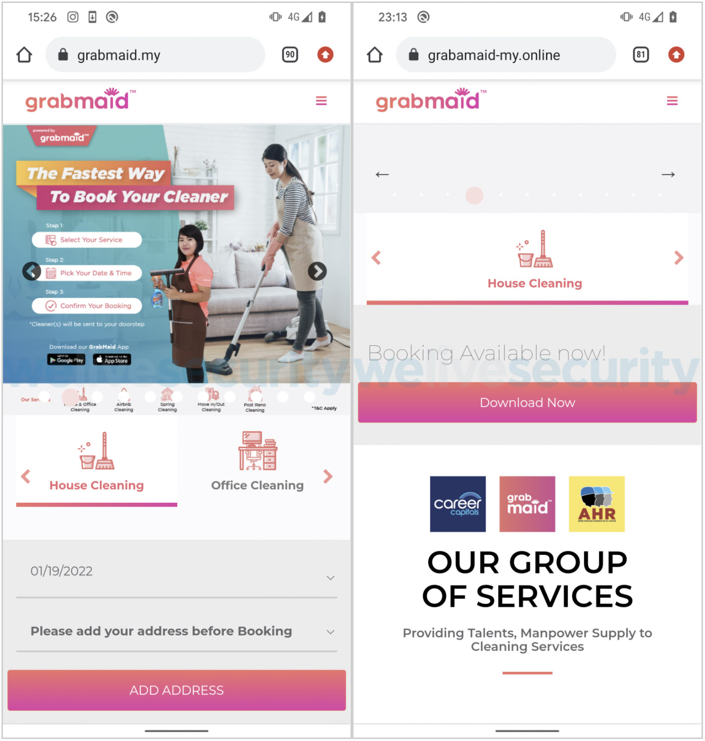 برنامه‌‌های جعلی اندروید برای خدمات آنلاین